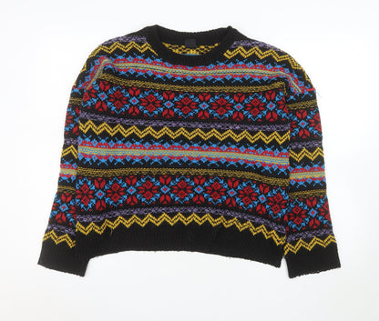 Womens UK Size S Urban Outfitters Multicoloured Pullover Jumper