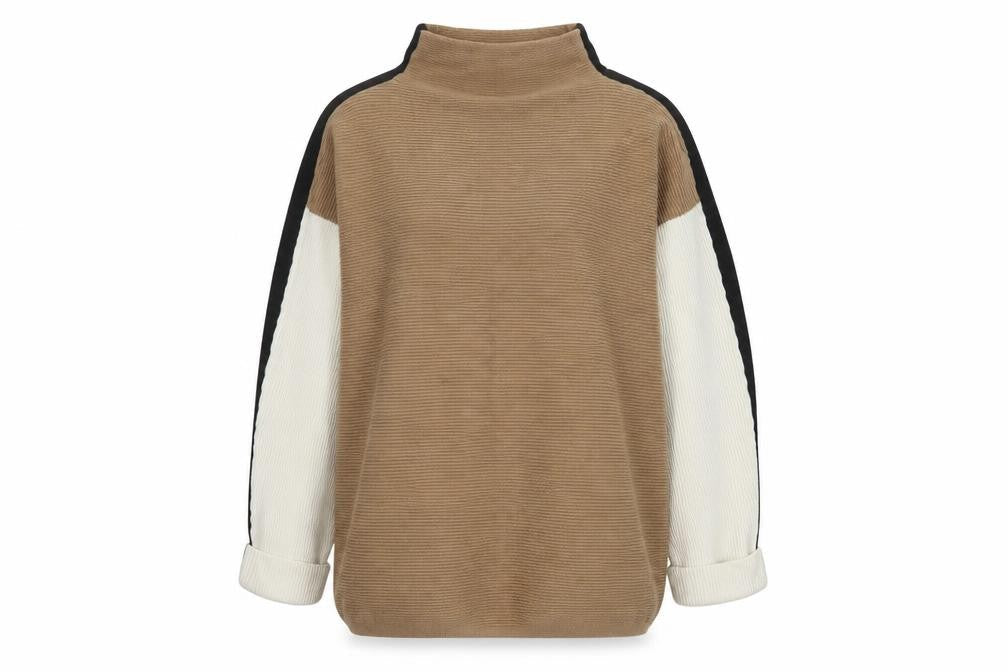 Womens UK Size 14 M&Co Beige Pullover Jumper