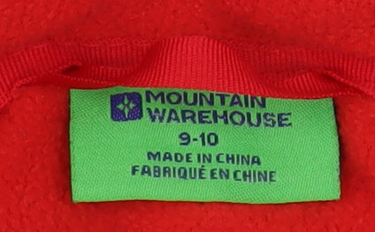 Boys UK Size 9-10 Years Mountain Warehouse Red Puffer Jacket