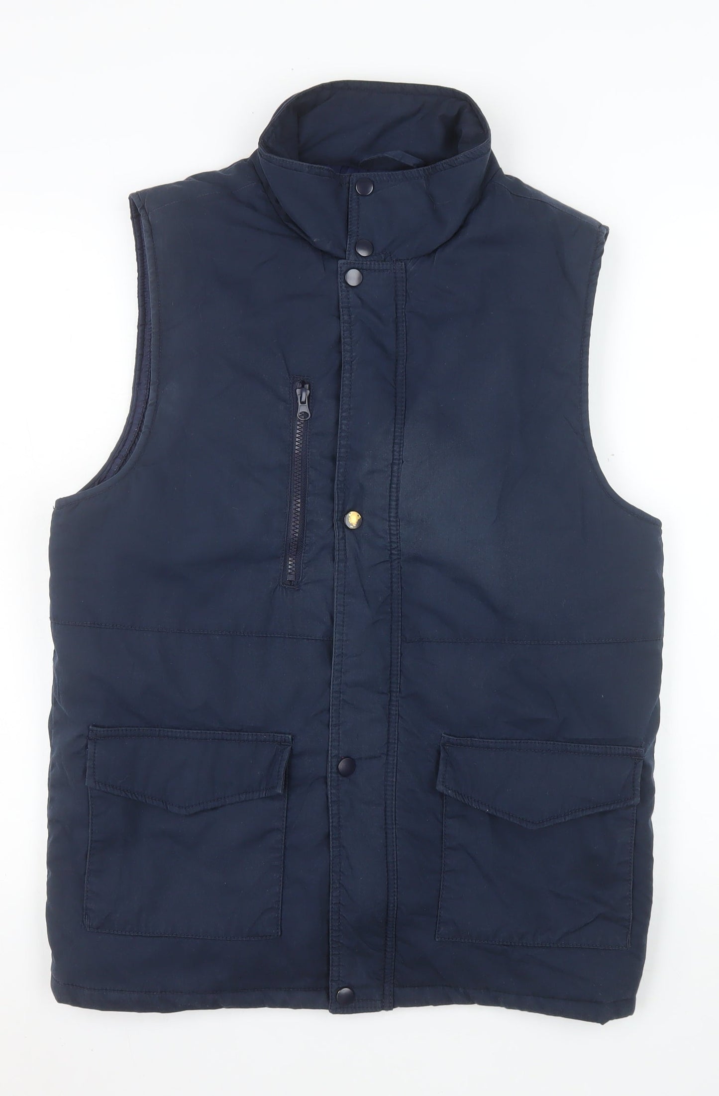 Mens UK Size S Fort Workwear Blue Bodywarmer