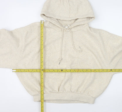Womens UK Size M H&M Beige Pullover Hoodie