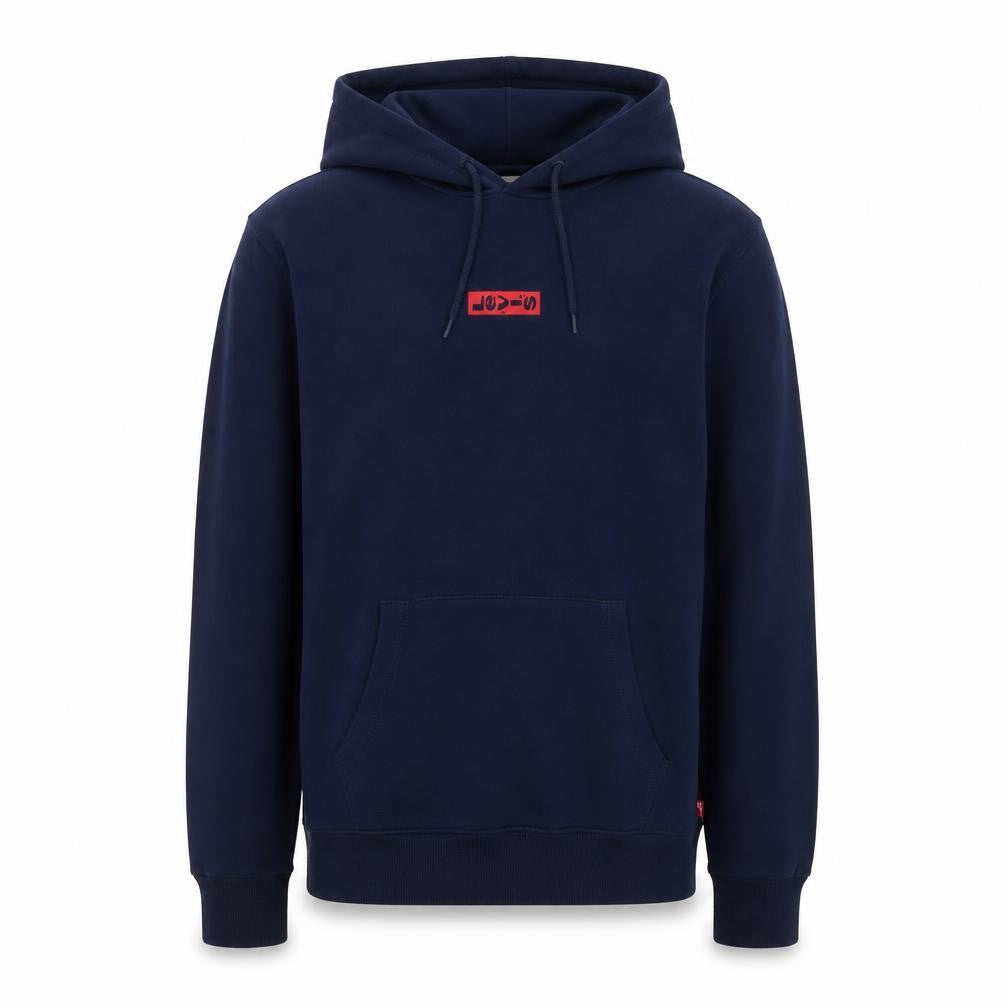 Mens UK Size S Levi's Blue Pullover Hoodie