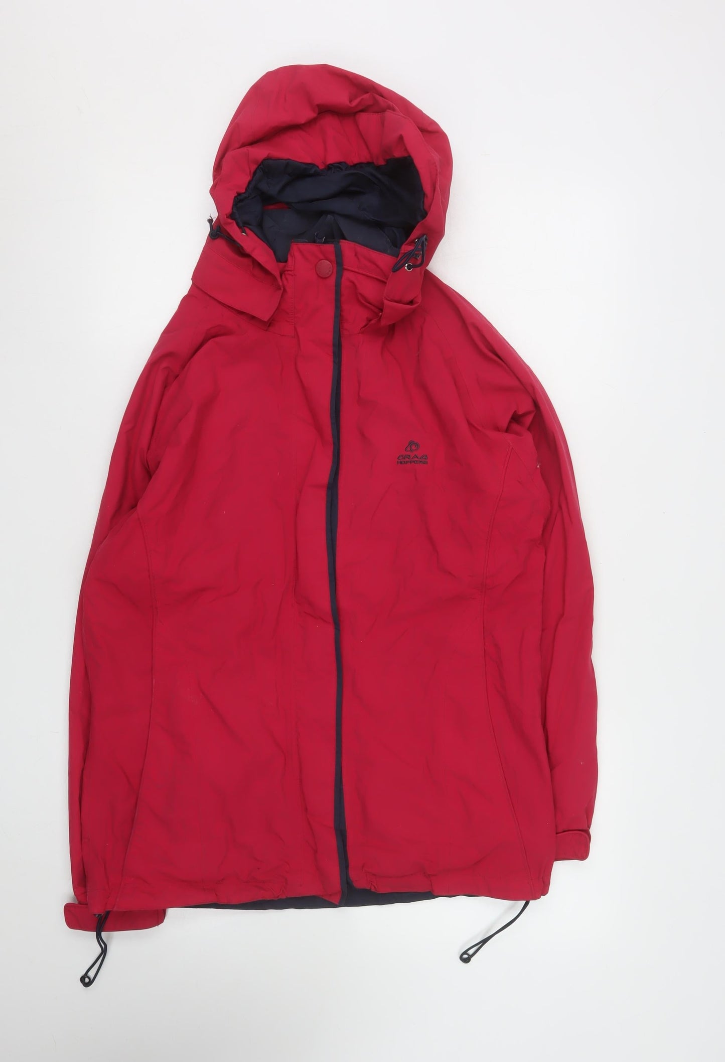Womens UK Size 10 Craghoppers Red Rain Coat
