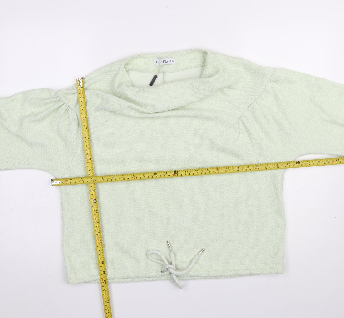 Womens UK Size L Gallery Green Pullover Sweatshirt