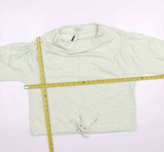 Womens UK Size L Gallery Green Pullover Sweatshirt