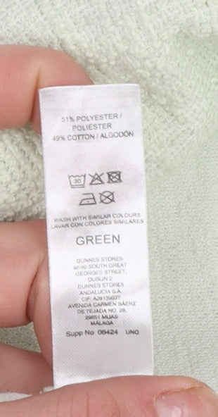 Womens UK Size L Gallery Green Pullover Sweatshirt