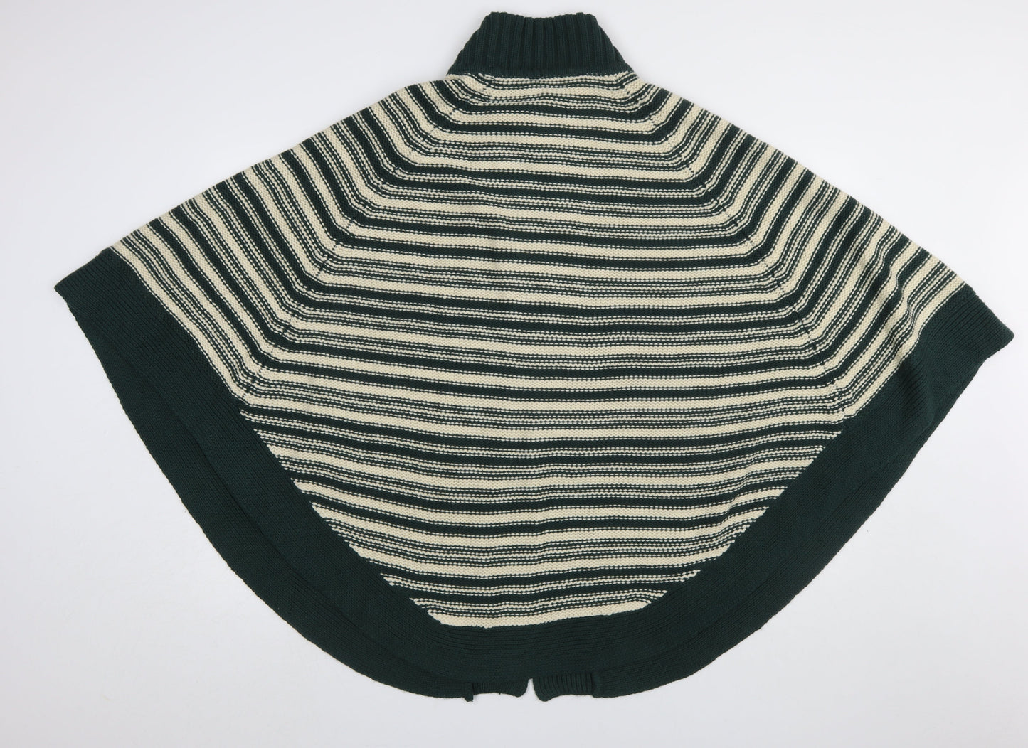 Womens UK Size L Evans Green Cape Jumper