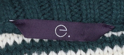 Womens UK Size L Evans Green Cape Jumper