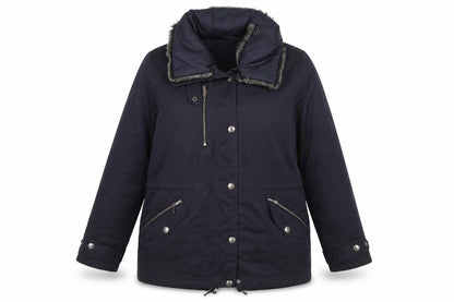 Womens UK Size 16 RJR John Rocha Blue Parka Coat