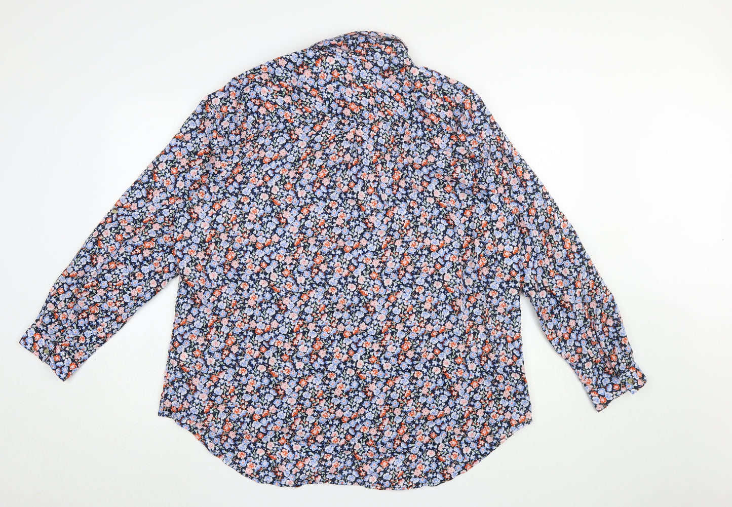 Womens UK Size 20 Marks and Spencer Multicoloured Blouse Button-Up
