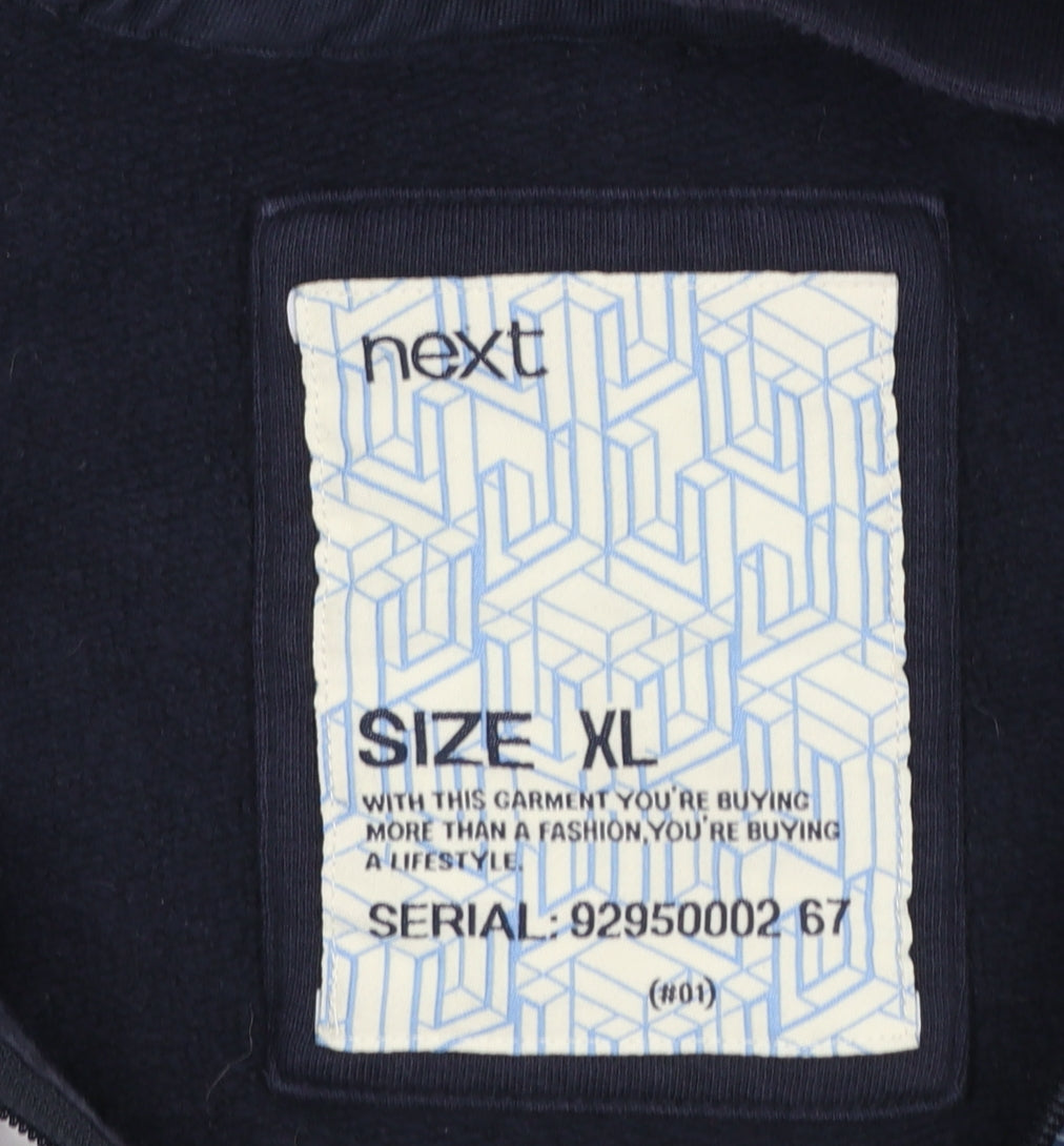 Mens UK Size XL NEXT Blue Basic Jacket