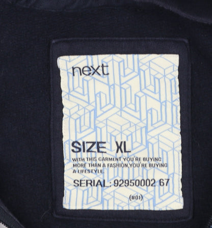Mens UK Size XL NEXT Blue Basic Jacket