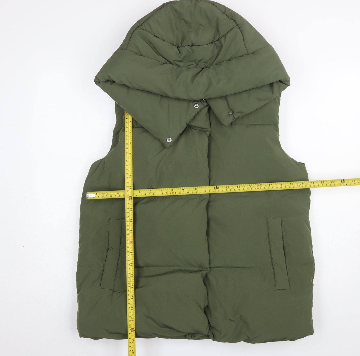 Womens UK Size 12 Marks and Spencer Green Puffer Jacket