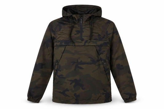 Mens UK Size S Brave Soul Green Anorak Coat