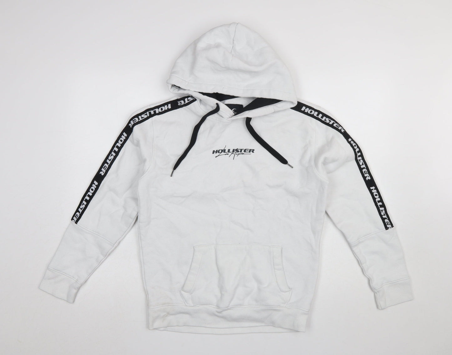 Boys UK Size S Hollister White Pullover Hoodie