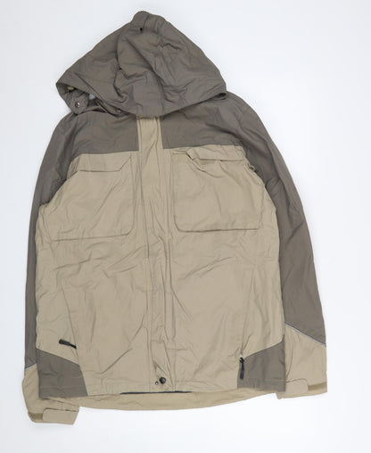 Mens UK Size 42 Crivit Beige Rain Coat