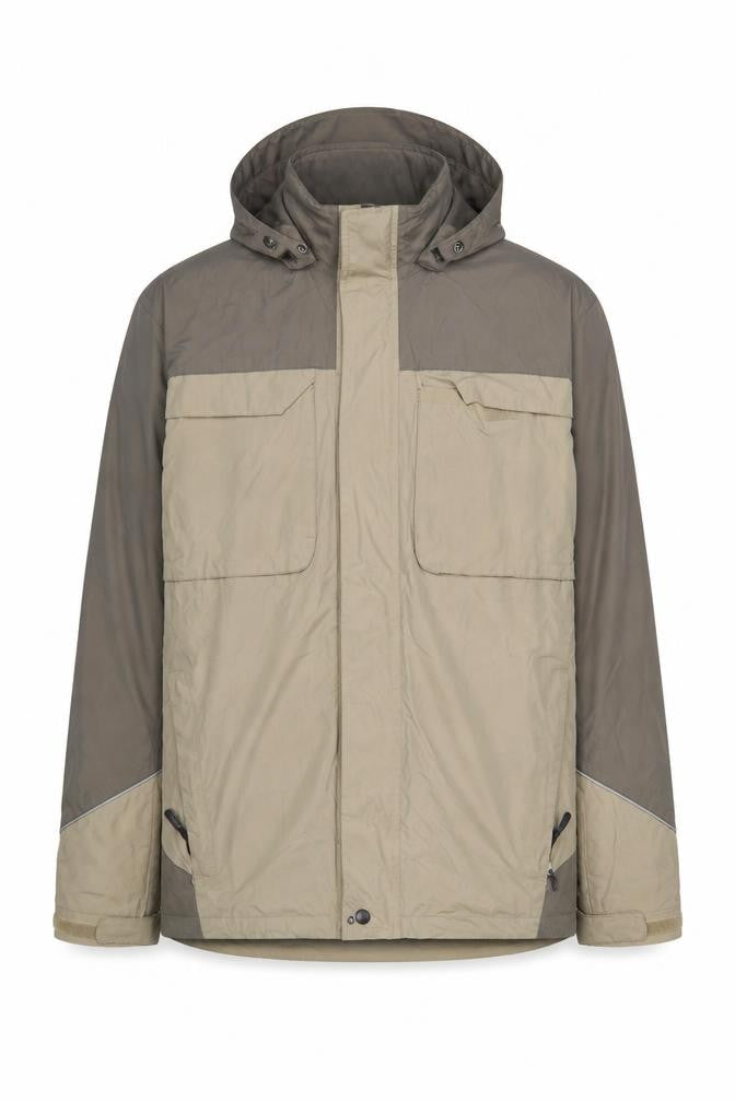 Mens UK Size 42 Crivit Beige Rain Coat