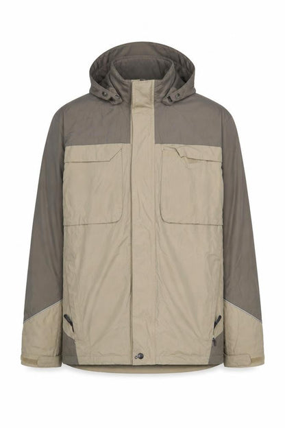 Mens UK Size 42 Crivit Beige Rain Coat