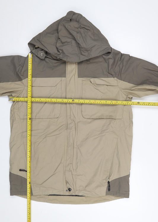 Mens UK Size 42 Crivit Beige Rain Coat
