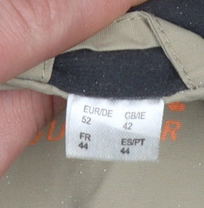 Mens UK Size 42 Crivit Beige Rain Coat