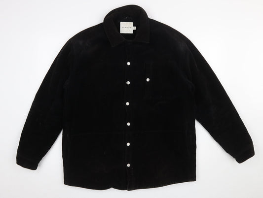 Mens UK Size S Topman Black Basic Jacket
