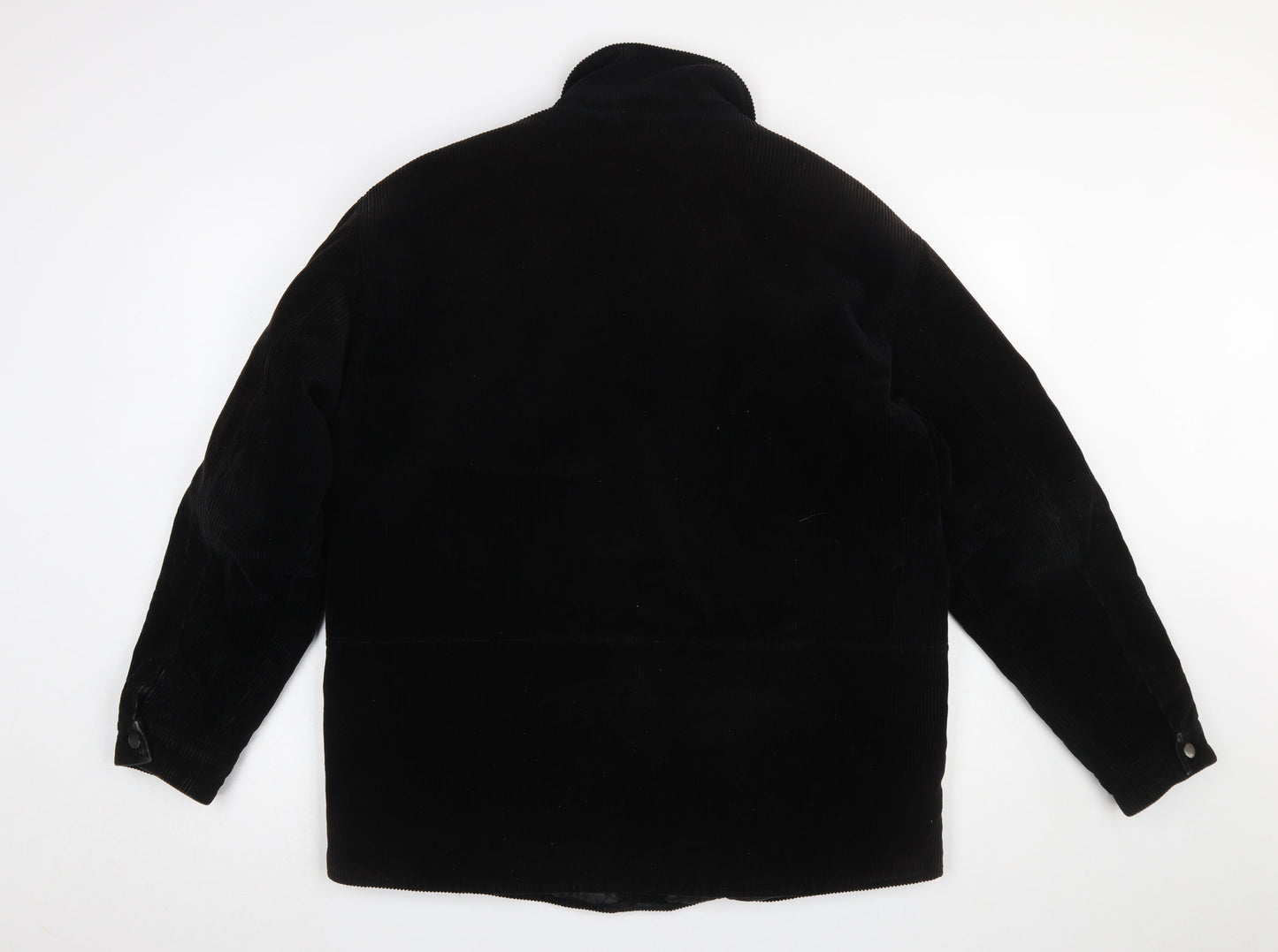 Mens UK Size S Topman Black Basic Jacket