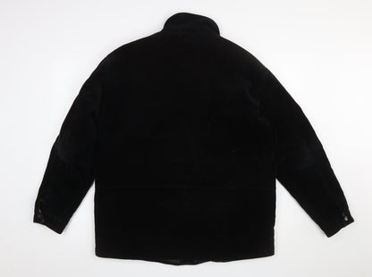 Mens UK Size S Topman Black Basic Jacket