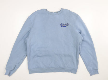 Womens UK Size XL Zara Blue Pullover Sweatshirt