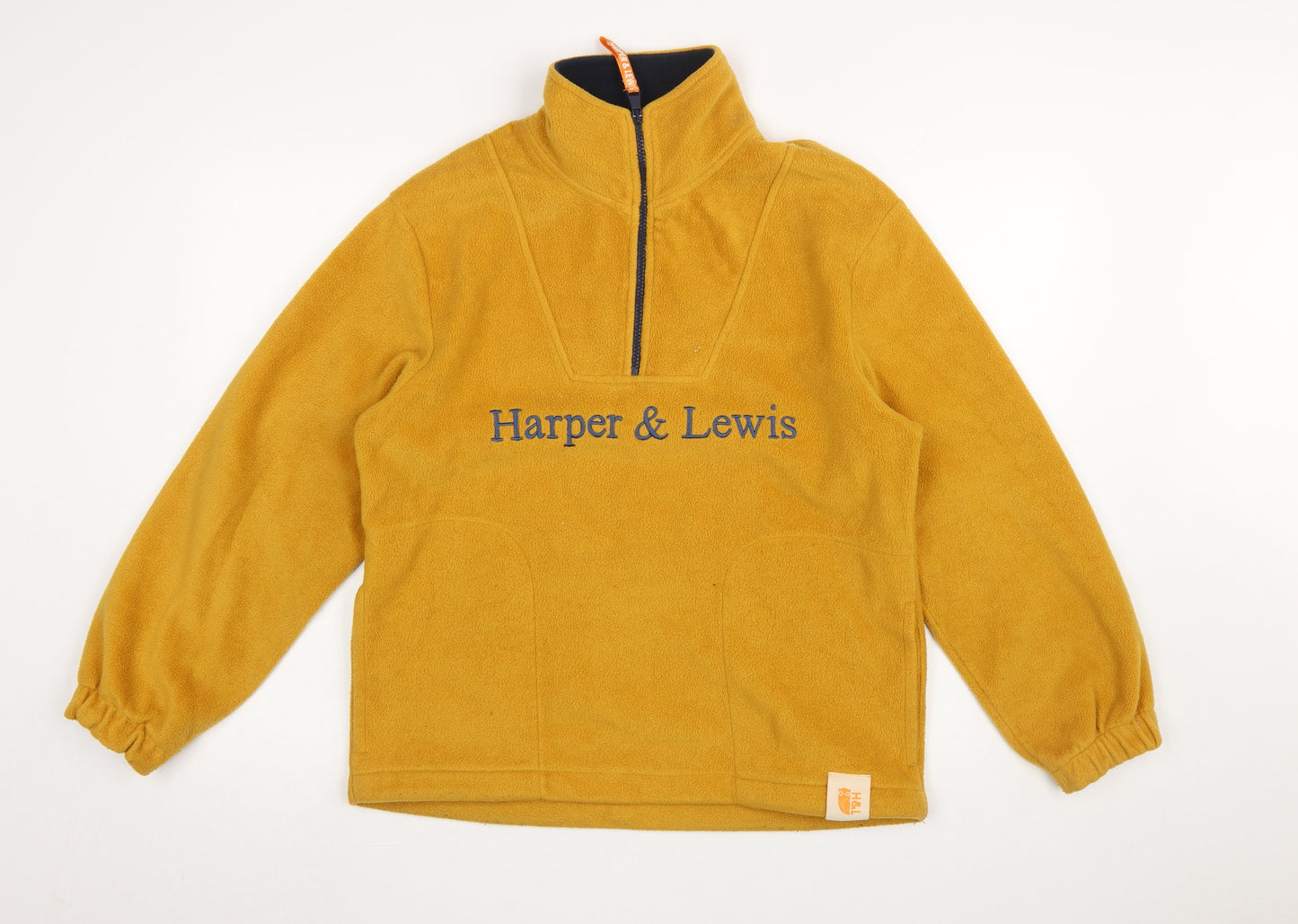 Womens UK Size XS Harper & Lewis Yellow Pullover Sweatshirt