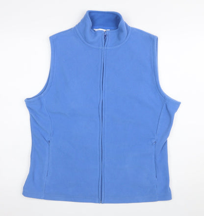 Womens UK Size 18-20 Isle Blue Bodywarmer