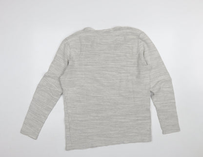 Mens UK Size L JACK & JONES Grey Pullover Sweatshirt