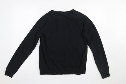 Womens UK Size S Nike Black Pullover Sweatshirt
