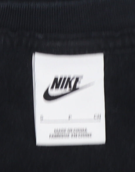 Womens UK Size S Nike Black Pullover Sweatshirt