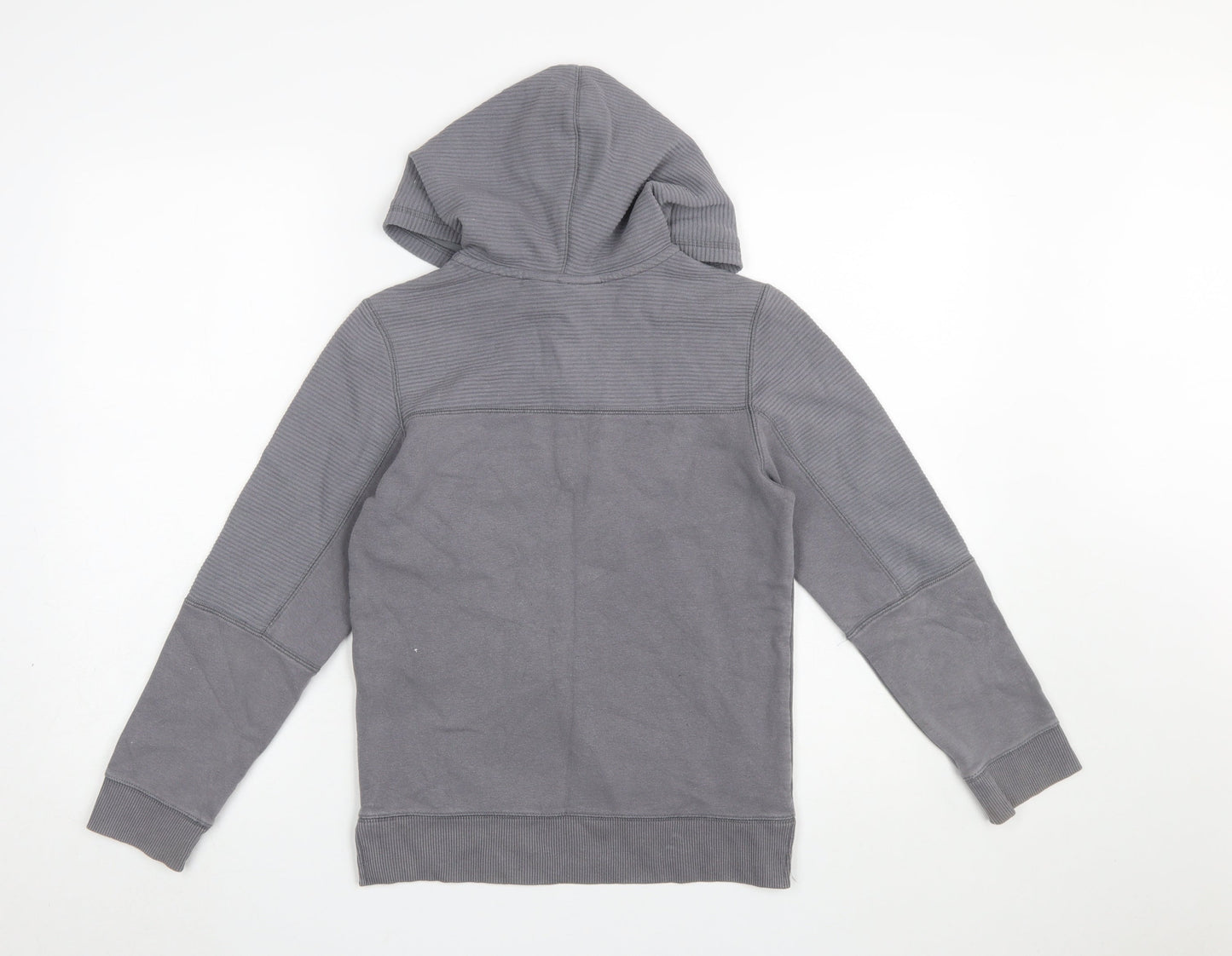 Boys UK Size 10 Years Under armour Grey Pullover Hoodie