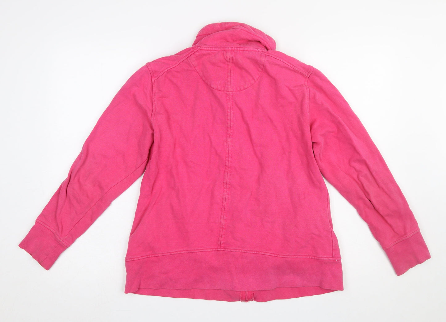 Womens UK Size 12 Toggi Pink Full Zip Sweatshirt