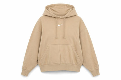 Womens UK Size S Nike Beige Pullover Hoodie