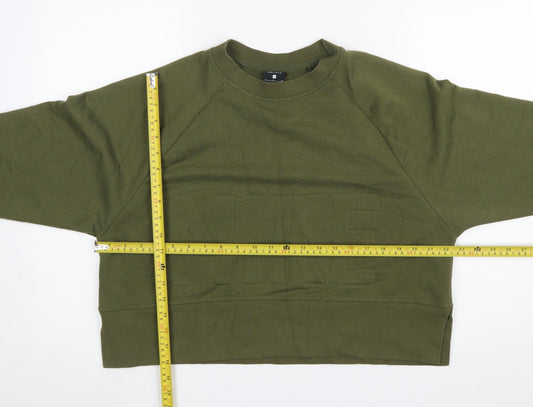 Womens UK Size S Nike Green Pullover Sweatshirt