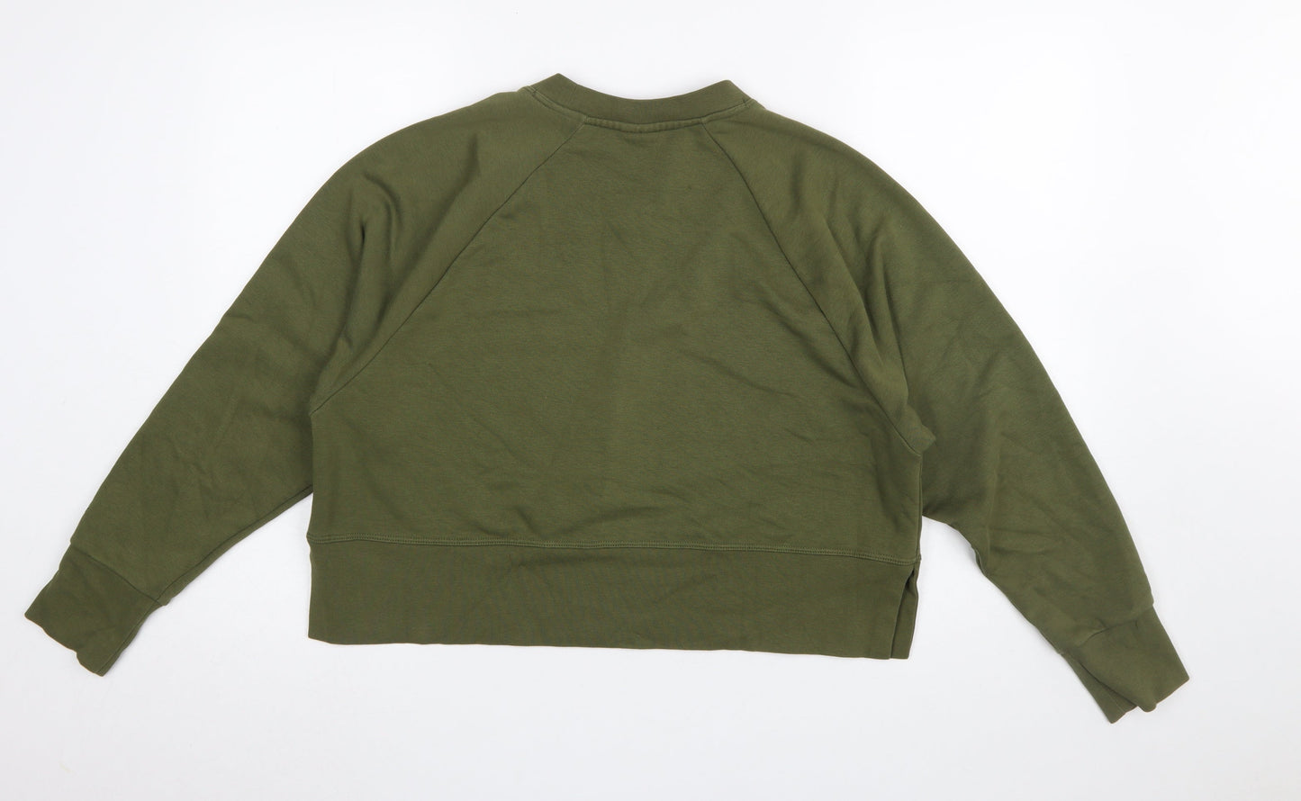 Womens UK Size S Nike Green Pullover Sweatshirt