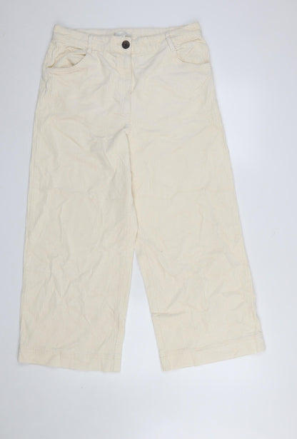 Womens UK Size 16 H&M Regular Fit Chino Beige Trousers