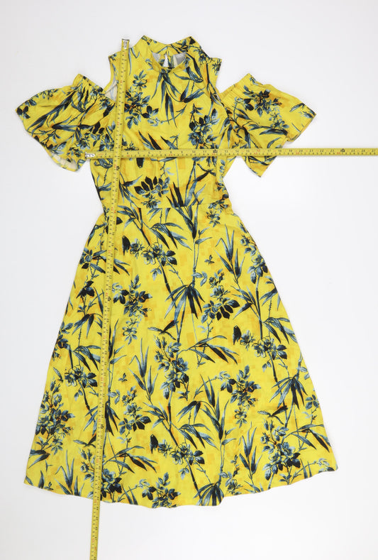 Womens UK Size 4 ASOS A-Line Dress