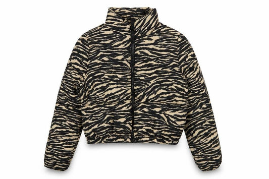 Womens UK Size XS H&M Black Puffer Jacket