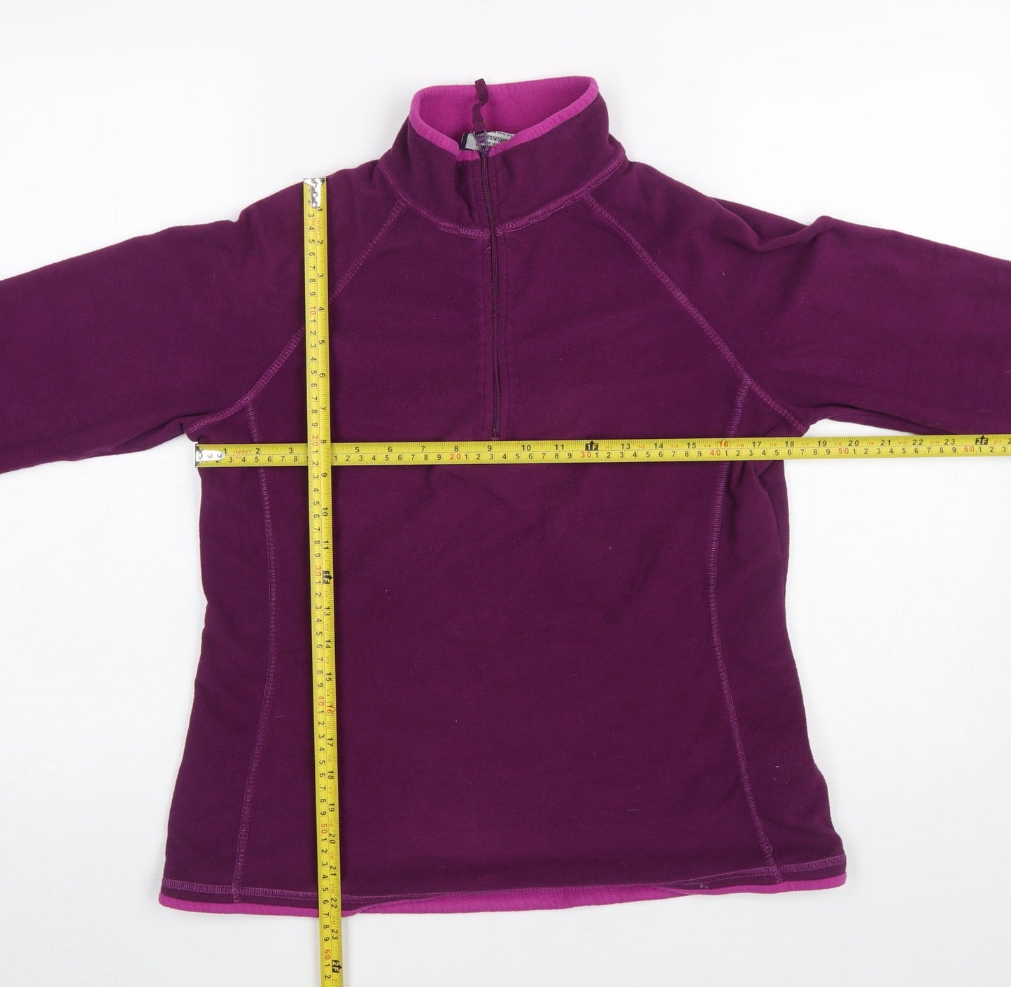 Womens UK Size 12 Mountain Warehouse Purple Pullover Sweatshirt