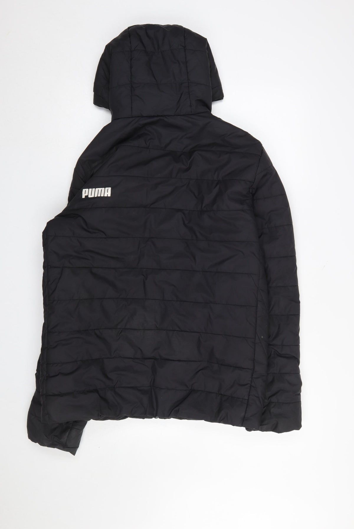 Mens UK Size S PUMA Black Puffer Jacket