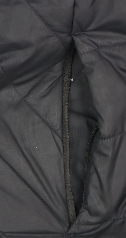 Mens UK Size S PUMA Black Puffer Jacket