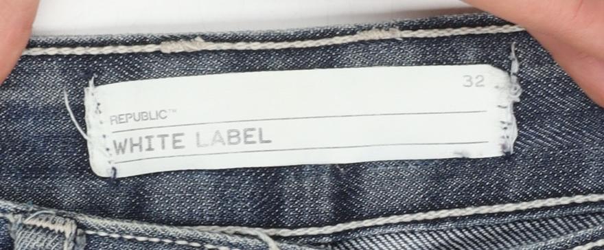 Mens UK Size 32 White Label Regular Fit Chino Shorts