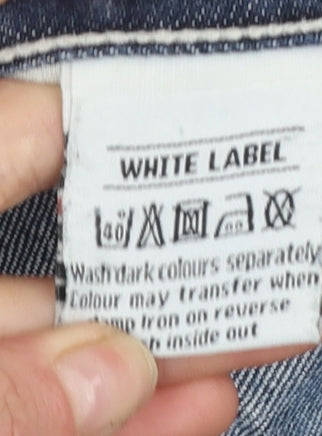 Mens UK Size 32 White Label Regular Fit Chino Shorts
