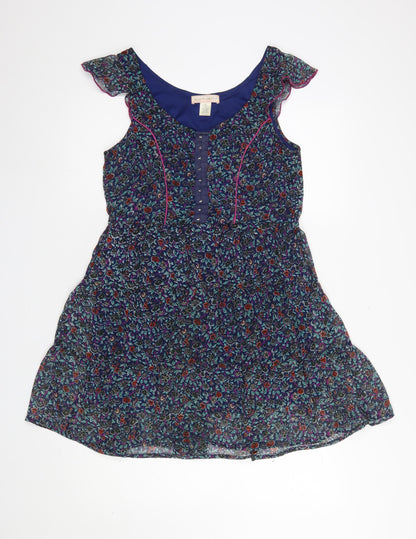 Womens UK Size S Band of Gypsies Fit & Flare Dress