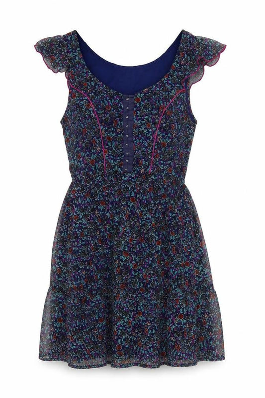 Womens UK Size S Band of Gypsies Fit & Flare Dress