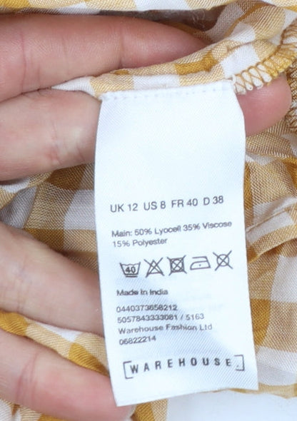 Womens UK Size 12 Warehouse Skater Dress