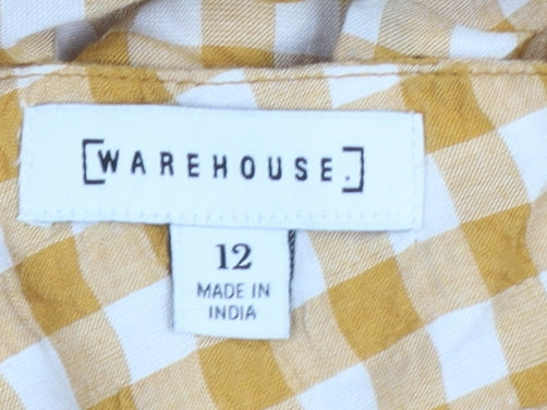 Womens UK Size 12 Warehouse Skater Dress